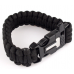 Paracord Fire Starter & Whistle Survival Bracelet